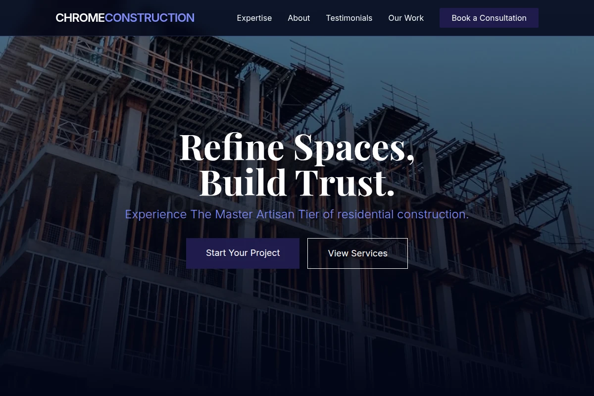 Chrome Construction